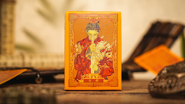 Ancient Relics Seat Playing Card by 52 Muse (Orange) – うその