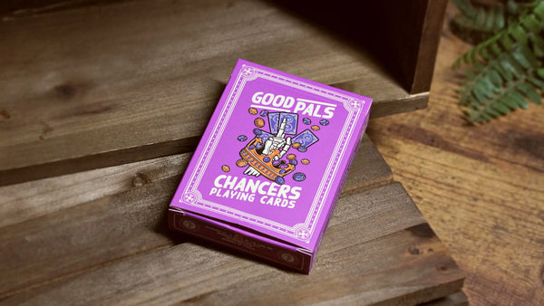 Chancers V4 Magenta Playing Cards - Good Pals