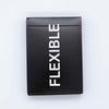 FLEXIBLE (Black) Playing Cards by TCC