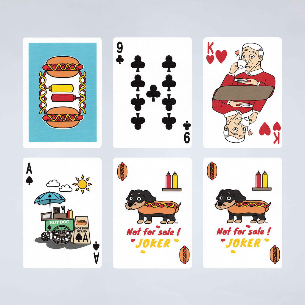 HOT DOG playing cards